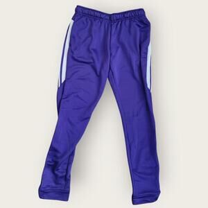 Holloway Joggers Women's Sz S Athleticwear Purple Stretch Drawstring Zip Ankle
